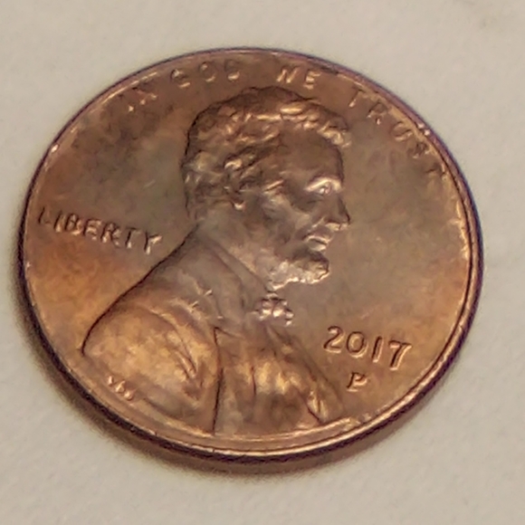 2017 p penny error - Picture 2 of 8